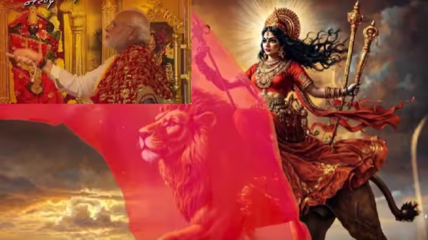 pm modi garba song goddess durga