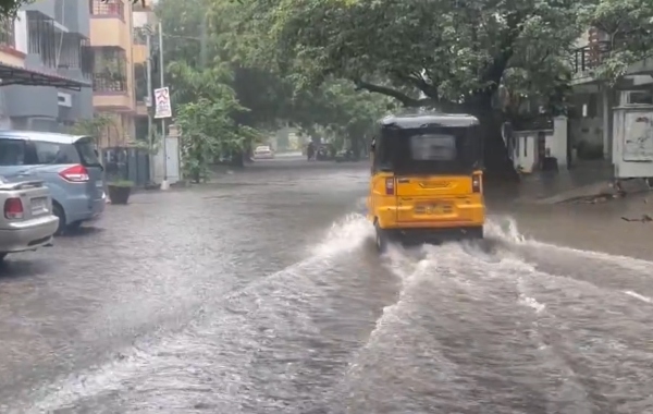 actor sv shekhar chennai rains