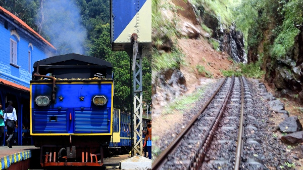 ooty train rain