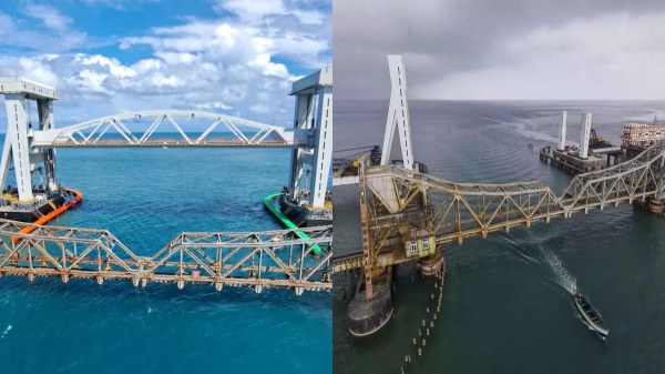 railway pamban bridge