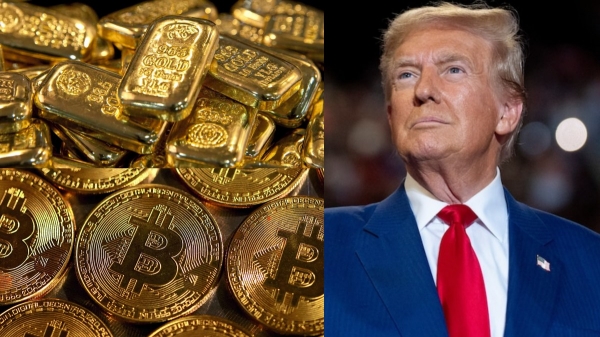 donald trump gold bitcoin