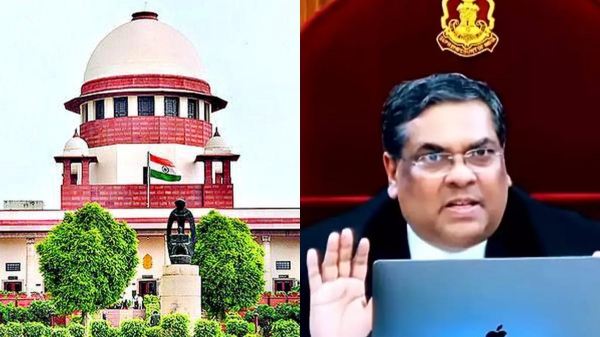 உச்ச நீதிமன்றத்தின் 51வது தலைமை நீதிபதியாக பதவியேற்றார் சஞ்சீவ் கண்ணா..  யார் இவர்? | Supreme Court Justice Sanjiv Khanna Take Oath As 51st Chief  Justice Of India - Tamil Oneindia