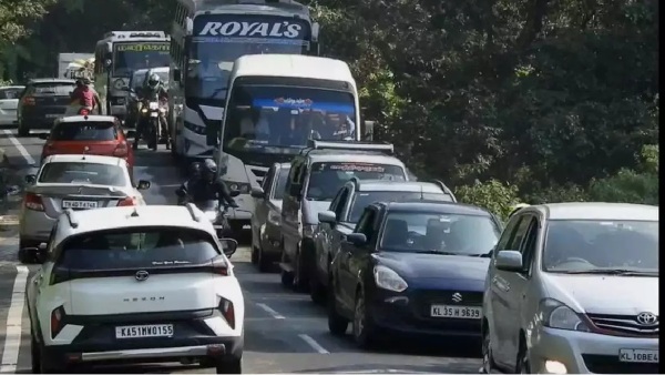 kodaikanal tour traffic jam