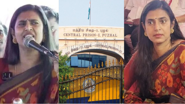actress kasthuri puzhal jail