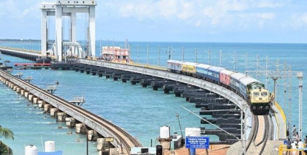 rameswaram pamban bridge