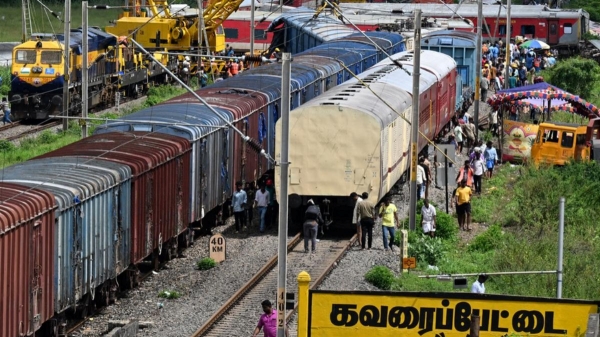 train kavaraipettai accident