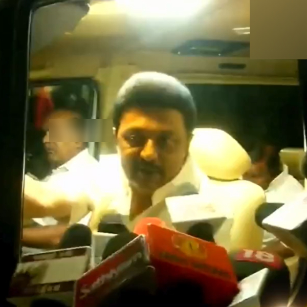 m k stalin dmk politics