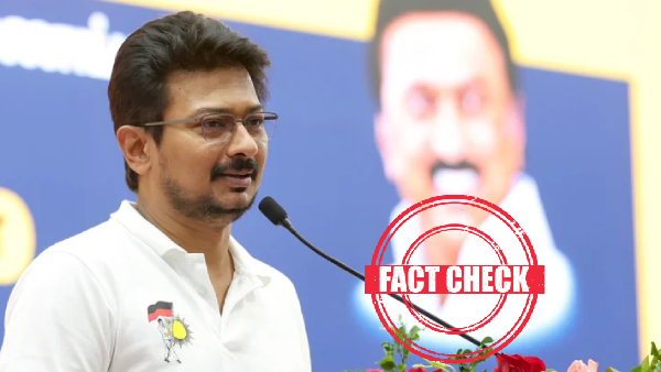 fact check udhayanidhi stalin tn government