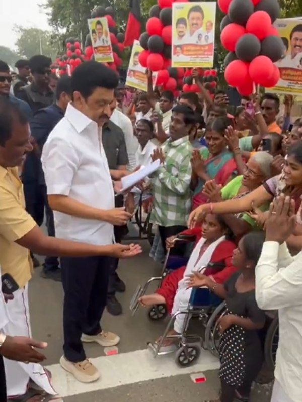 mk stalin dmk chennai