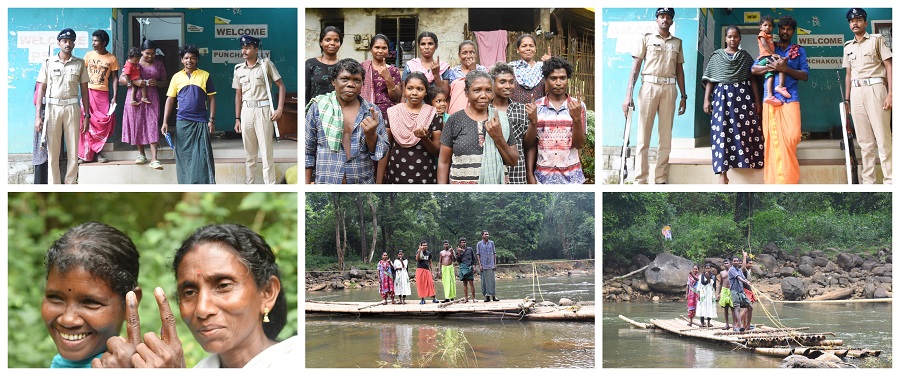 ஆறு கடந்து வாக்களிப்பு