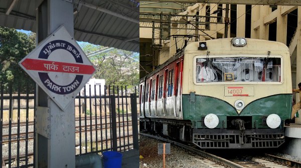 chennai park town indian railway