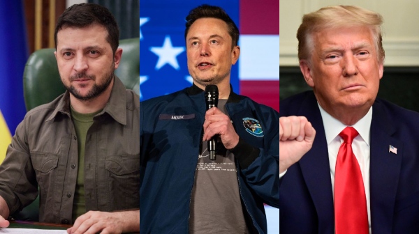 donald trump zelensky elon musk