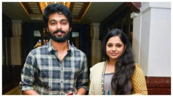 television gv prakash saindhavi