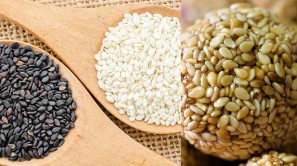 sesame seeds jaggery women