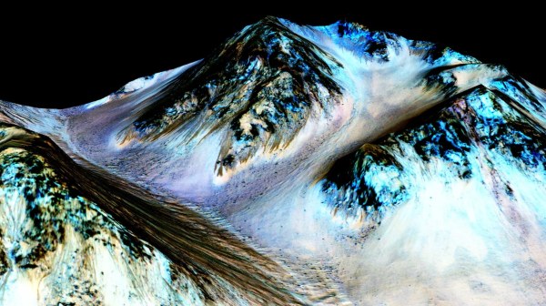 mars nasa water