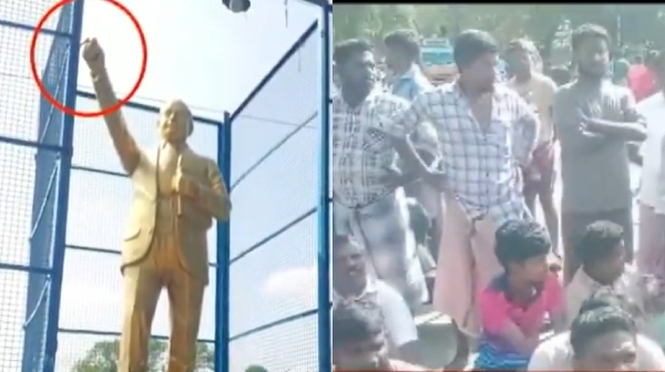 ambedkar statue perambalur