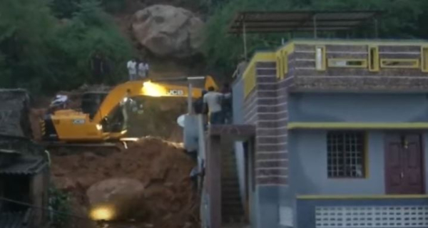 tiruvannamalai landslide tiruvannamalai landslide