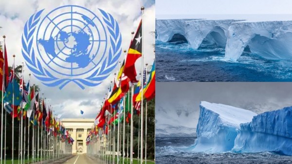 climate change china coronavirus antarctica iceberg