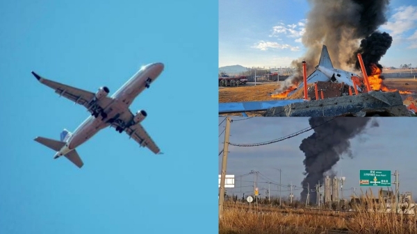south korea plane crash accident