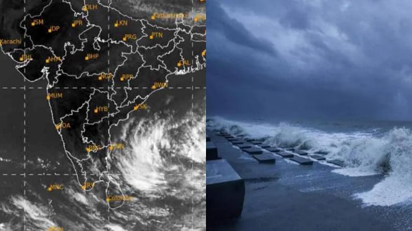 low pressure area rain