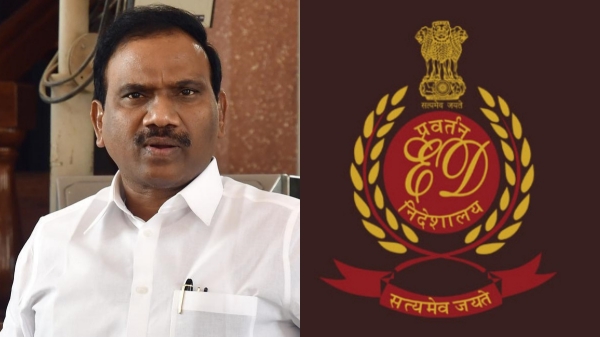 a raja dmk enforcement directorate