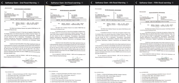 weather cyclone fengal sathanur dam heavy rain