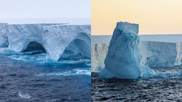 climate change china coronavirus antarctica iceberg