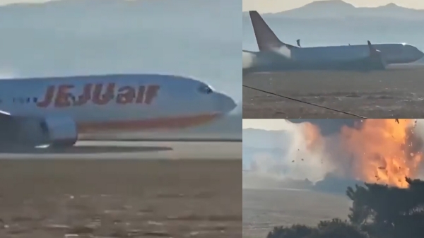 south korea plane crash accident