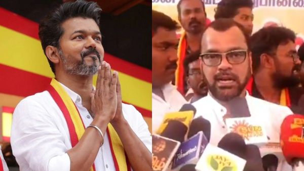 Vijay s Words Are Explosive TVK executive Thadi Balaji