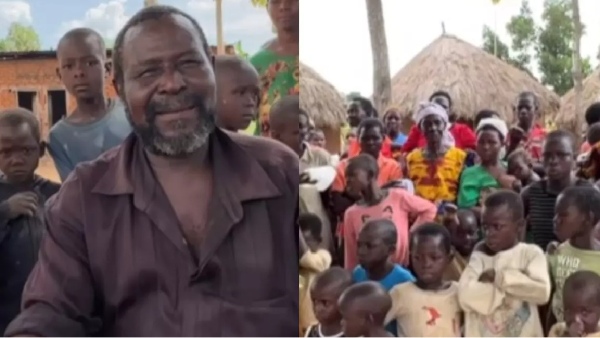 ugandan man ugandan children