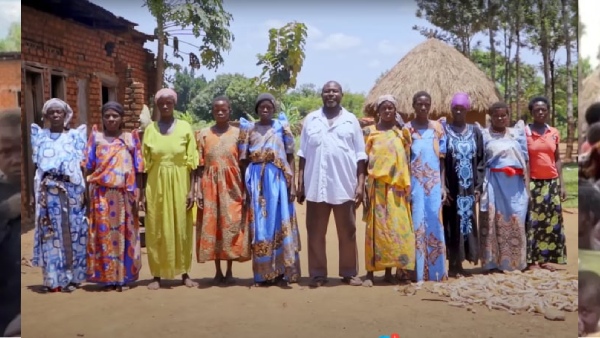 ugandan man ugandan children