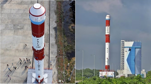 isro rocket satellite pslv-c60