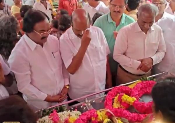 tiruvannamalai landslide ev velu