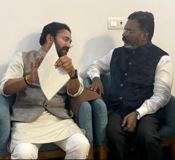 thirumavalavan kishan reddy