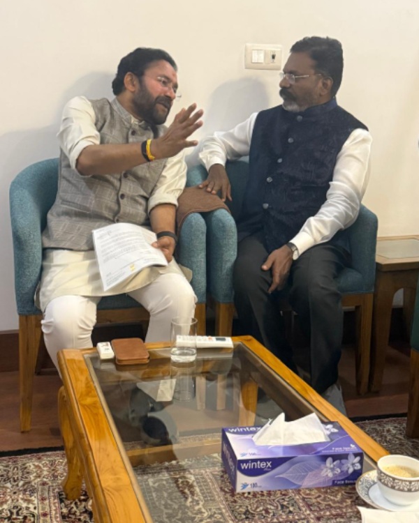 thirumavalavan kishan reddy