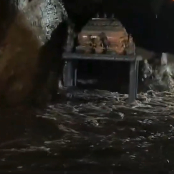 Tirumurthy Hill Temple Flooded Heavy Rains Submerge Amanalingeswarar Temple