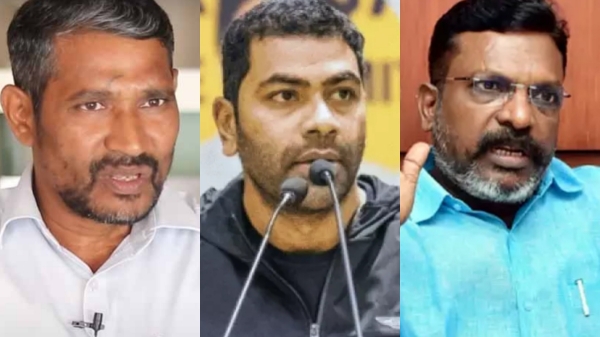 vanni arasu aadhav arjuna thirumavalavan