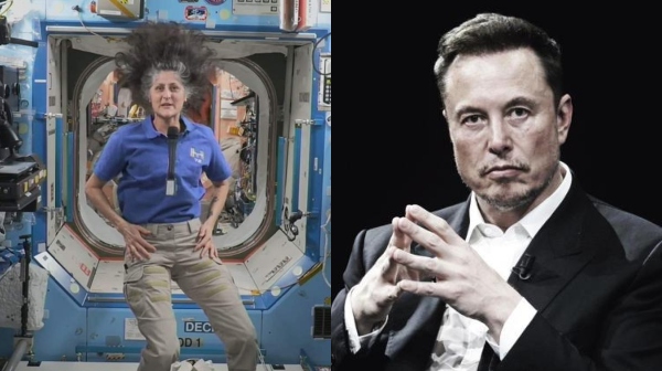 sunita williams elon musk
