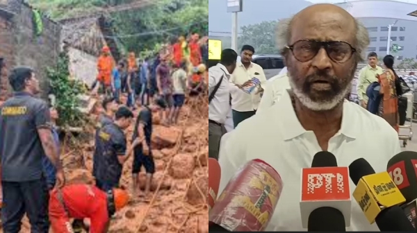 tiruvannamalai landslide rajinikanth
