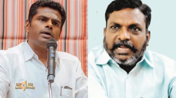 thirumavalavan annamalai bjp