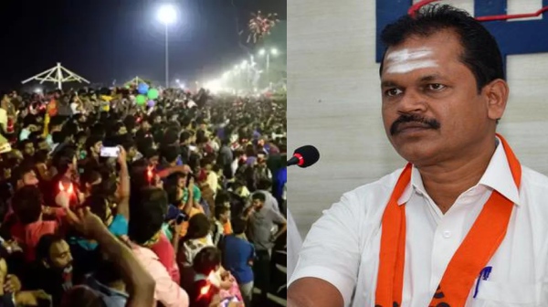 arjun sampath new year 2025 dmk