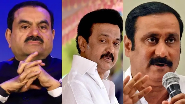 adani scam adani mk stalin anbumani