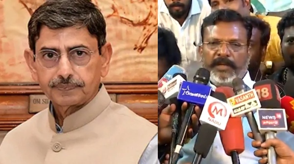 thirumavalavan governor dalit