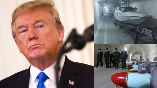 us iran naval base