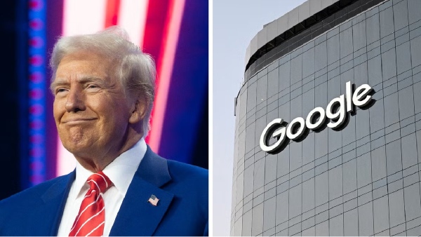 donald trump us google