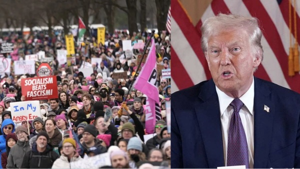 திடீரென டிரம்பிற்கு எதிராக திரண்ட மக்கள்! தலைநகர் வாஷிங்டனில் குவிந்த பல  ஆயிரம் பேர்! பரபரப்பு | Thousands Protest Against Donald Trump Ahead of  Inauguration Ceremony ...