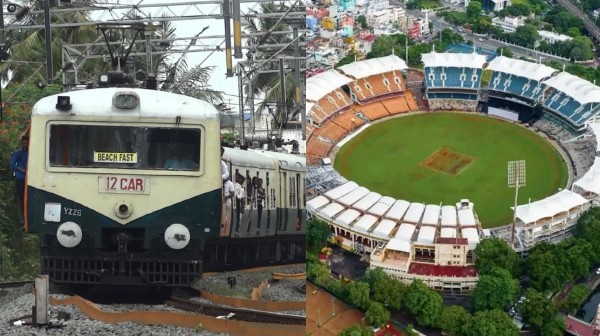 chennai cricket train