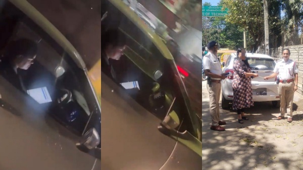 Bangalore traffic car