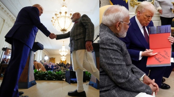 Donald Trump Narendra Modi USA