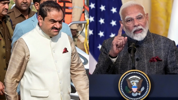 Donald Trump Narendra Modi Adani